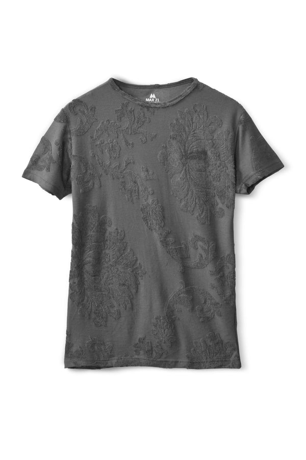 Elo Max 21 Women's Prague Floral Short Sleeve Tee Shirt Graphite