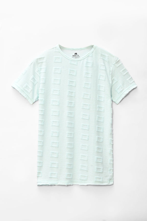 Elo Max 21 Women's Recife Style Short Sleeve Tee Shirt Light Turquoise