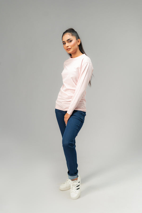 Elo Max 21 Women's Solid Long Sleeve Tee Shirt Purple