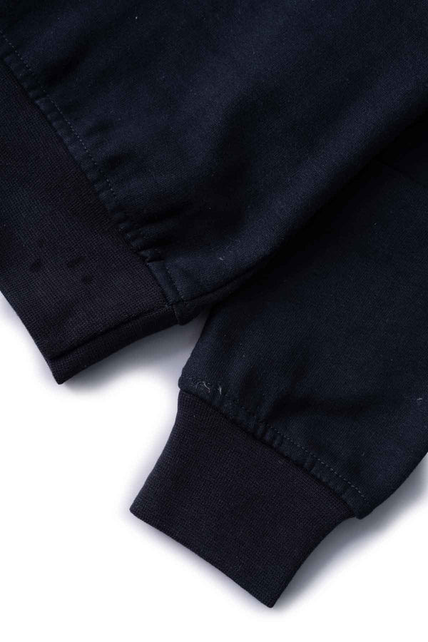 Elo Mckenzie Kid's Contrast Panel Sweatshirt Navy & Lime