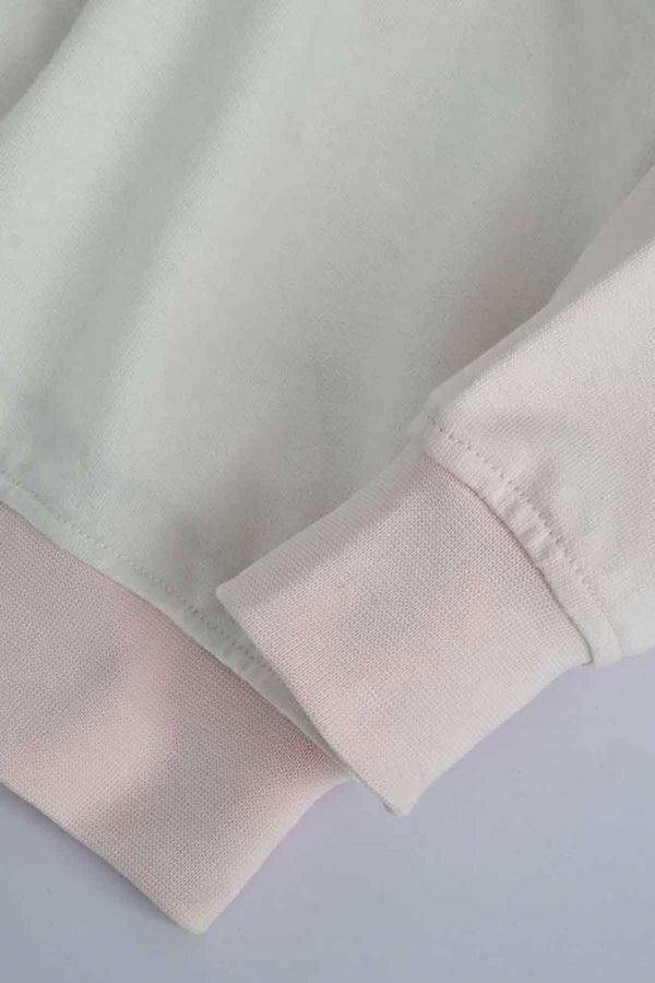 Elo Mckenzie Kid's Printed Fleece Sweat Shirt Pink & Black