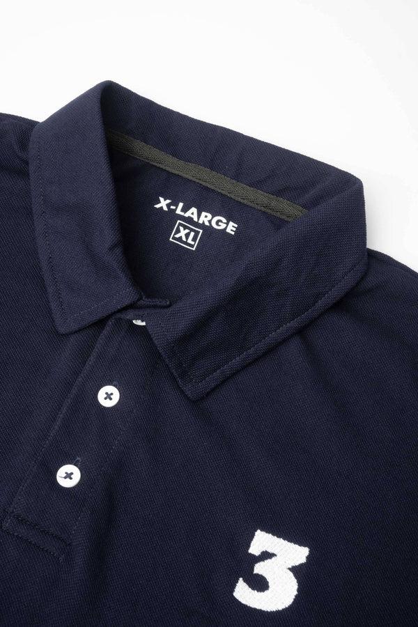 Elo Men's 3 Embroidered Short Sleeve Polo Shirt Red