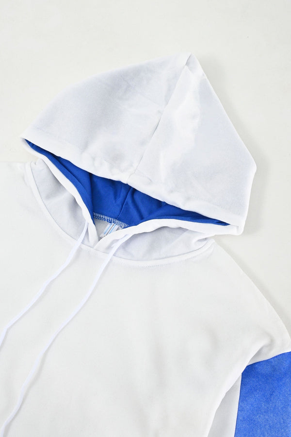 Elo Men's Contrast Sleeves Design Fleece Tracksuit Grey & Black