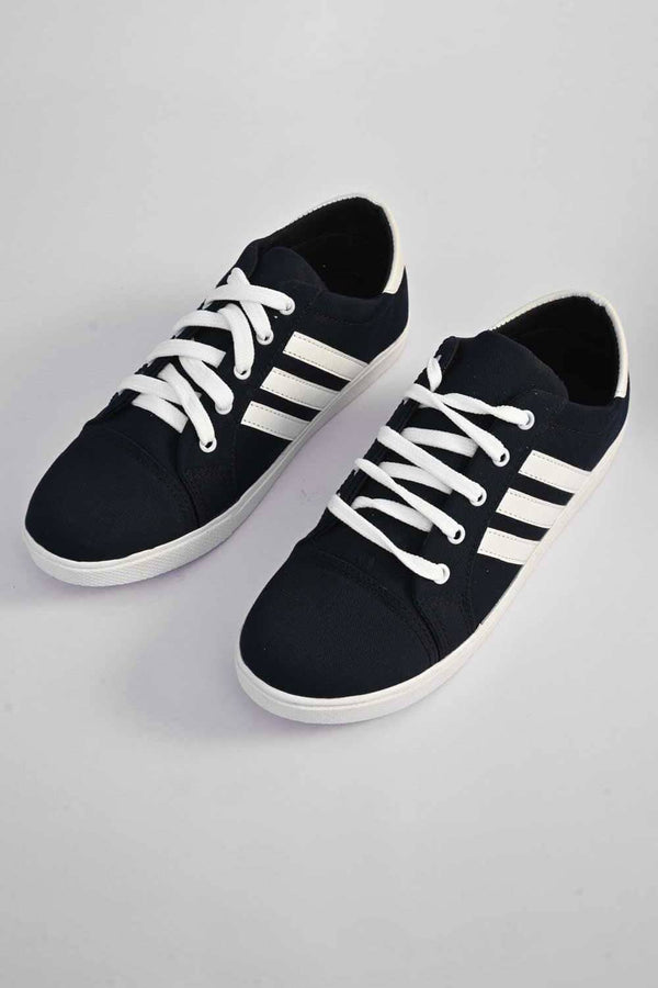 elo Men's Fashion Kalisz Lace Up Sneaker Shoes Navy & White