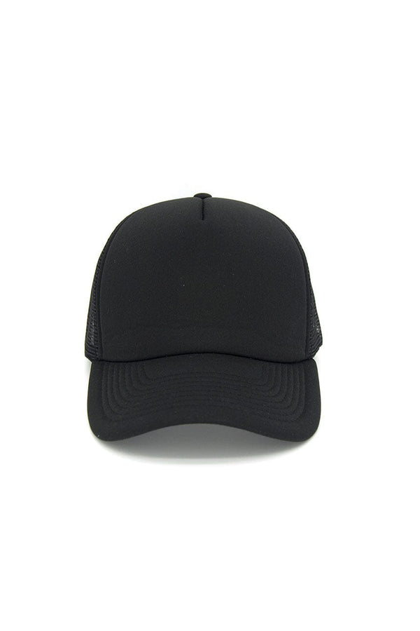 Elo Men's Foam-Backed Front Panel P-Cap Black & White