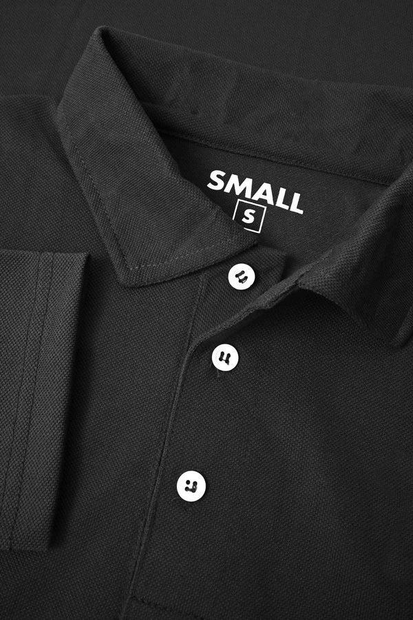 Elo Men's Kick Embroidered Long Sleeve Polo Shirt Bottle Green