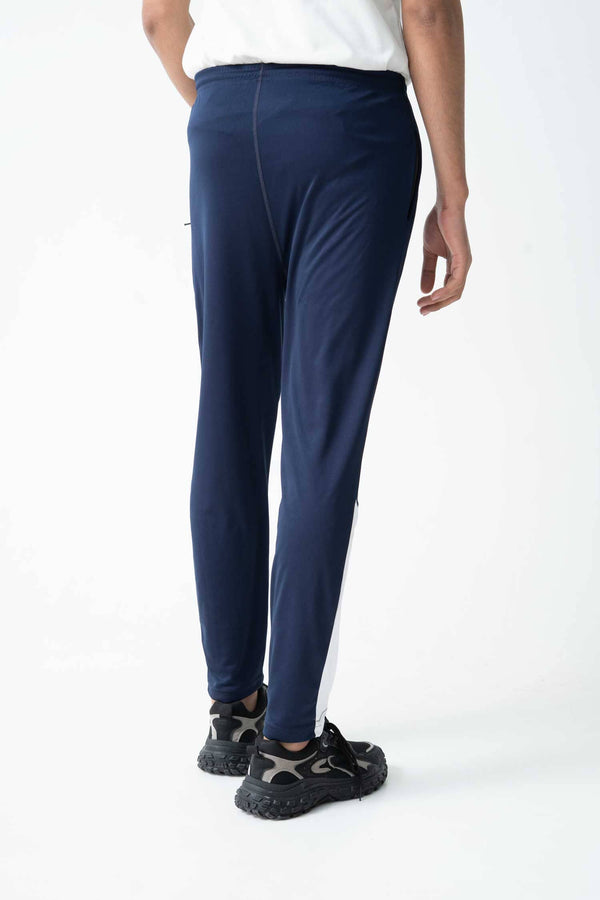 Elo Men's Lower Leg Panel Activewear Trousers Black