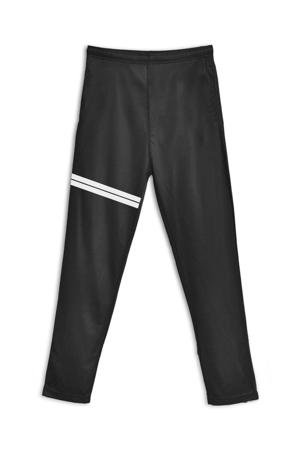 Elo Men's Panel Stripes Design Activewear Trousers Navy