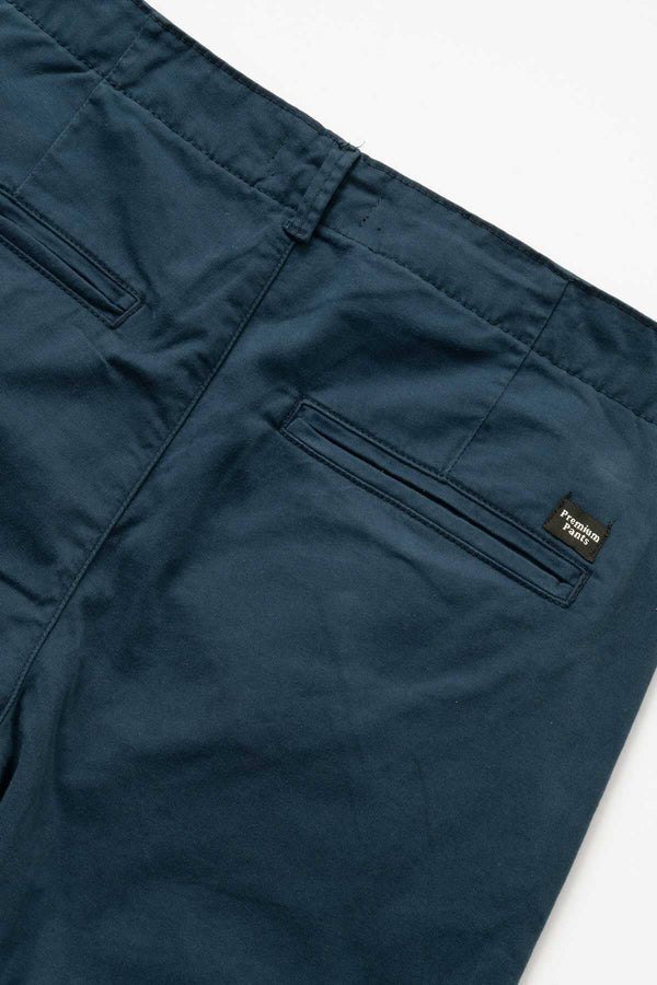 Elo Men's Premium Slim Fit Chino Pants Dark Graphite