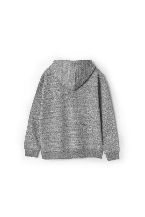 Elo Men's Pretoria Fleece Pullover Hoodie Black Marl