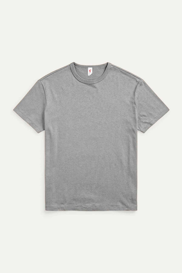 Elo Men's Samtse Solid Design Crew Neck Tee Shirt Black