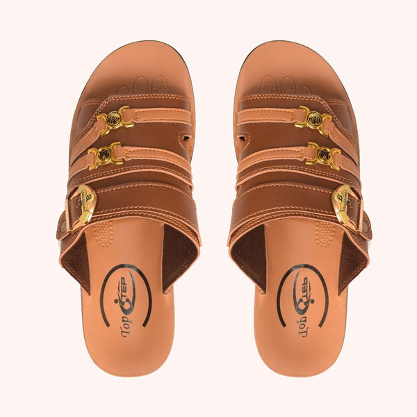 elo Men's Top Step ART 778 Trendzz Slippers Mustard