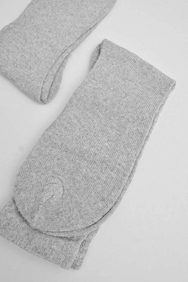 Elo Men's Wavre Crew Socks - Pack Of 2 Pairs Heather Grey