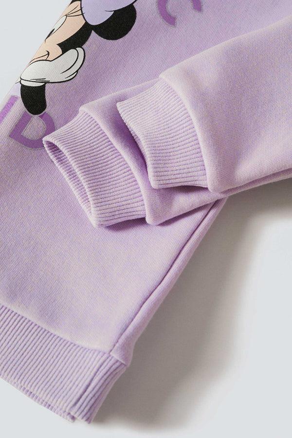 Elo MNG Kid's Magic Inside Printed Terry Sweat Shirt Purple