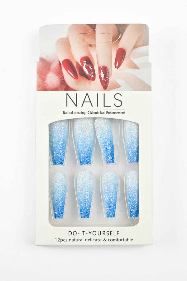 Elo Natural Dressing Removable Fake Nail - Pack Of 12