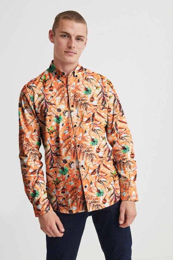 Elo Nexoluce Men's Okahandja Tailor Fit Casual Shirt