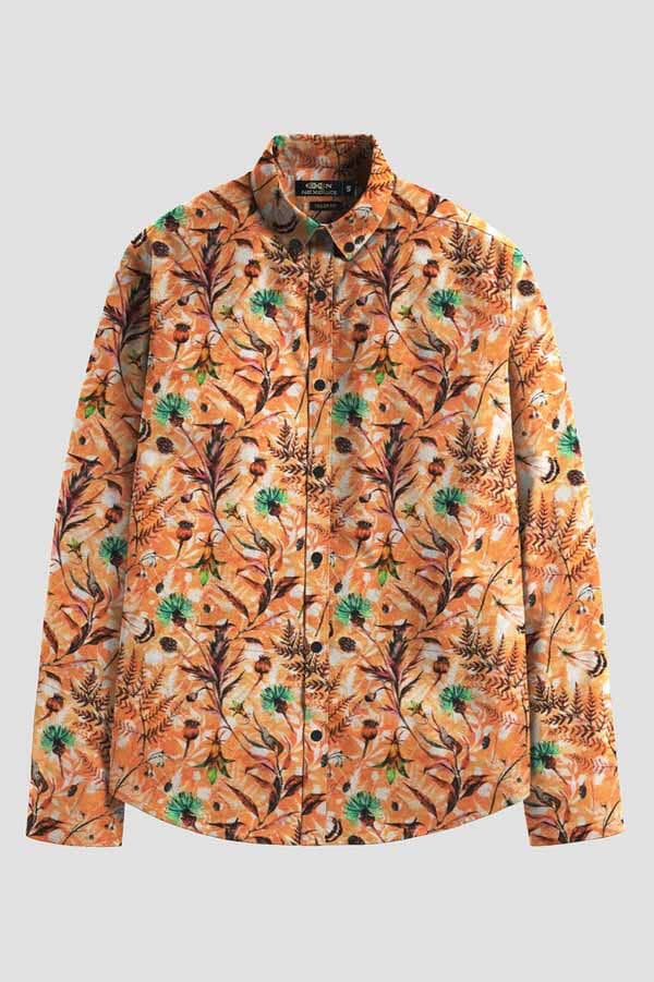 elo Nexoluce Men's Okahandja Tailor Fit Casual Shirt
