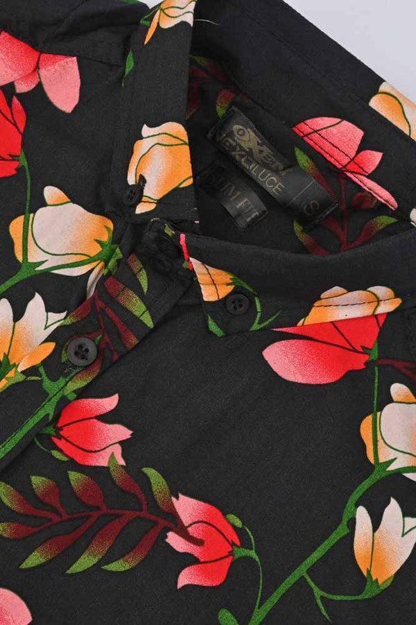 Elo Nexoluce Men's Slim Fit Abbotsford Short Sleeve Casual Shirt