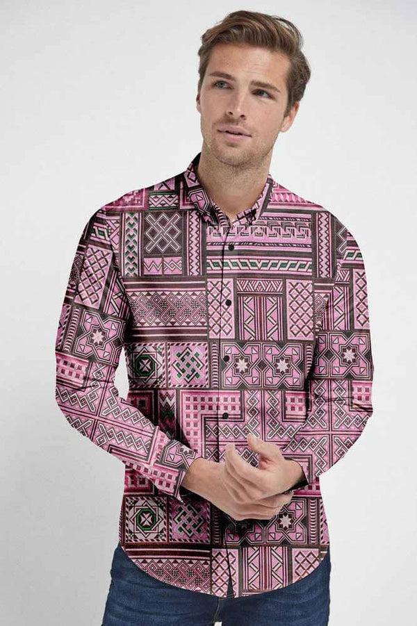 Elo Nexoluce Men's Swakopmund Tailor Fit Casual Shirt