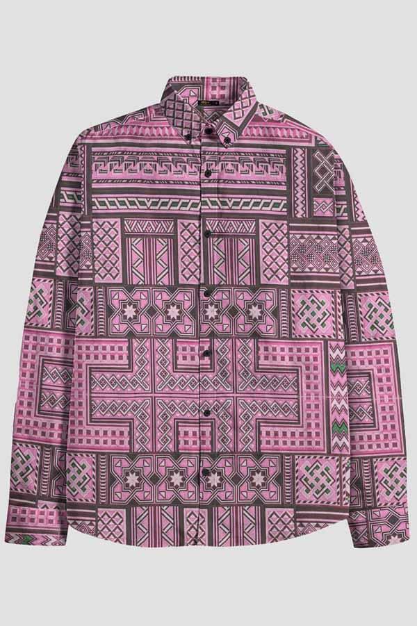 elo Nexoluce Men's Swakopmund Tailor Fit Casual Shirt