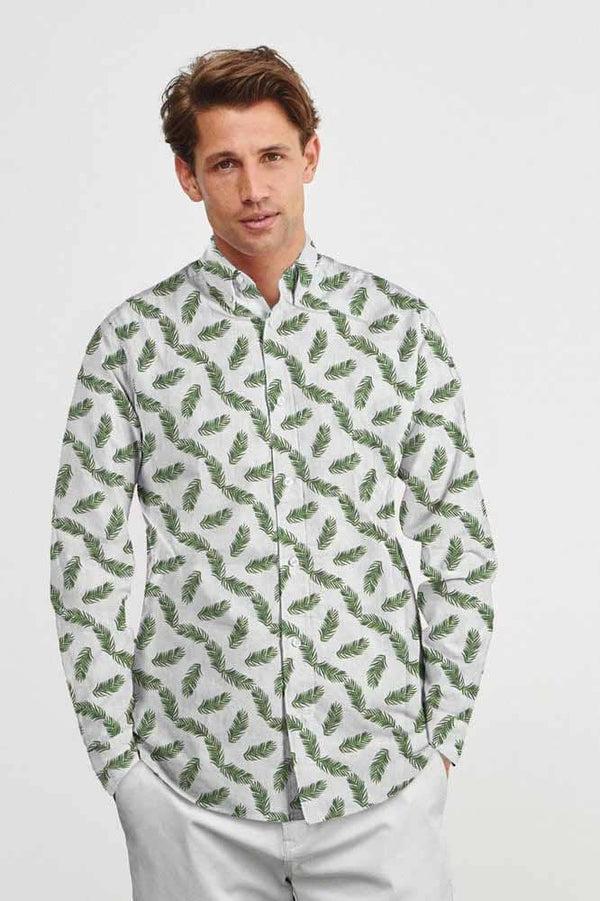 Elo Nexoluce Men's Vladimir Tailor Fit Casual Shirt
