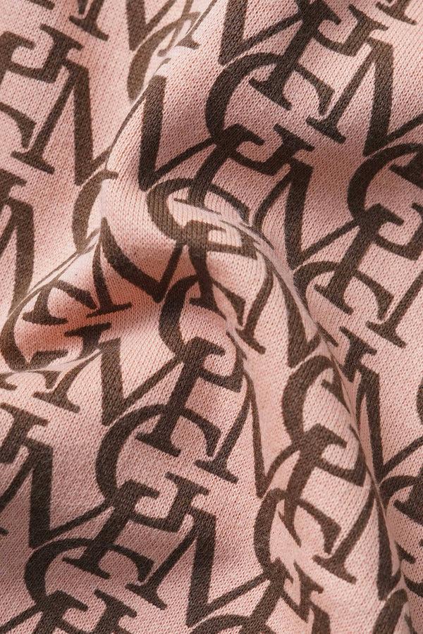 Elo Orchestra Boy's MG Alphabets Printed Fleece Sweatshirt Sky