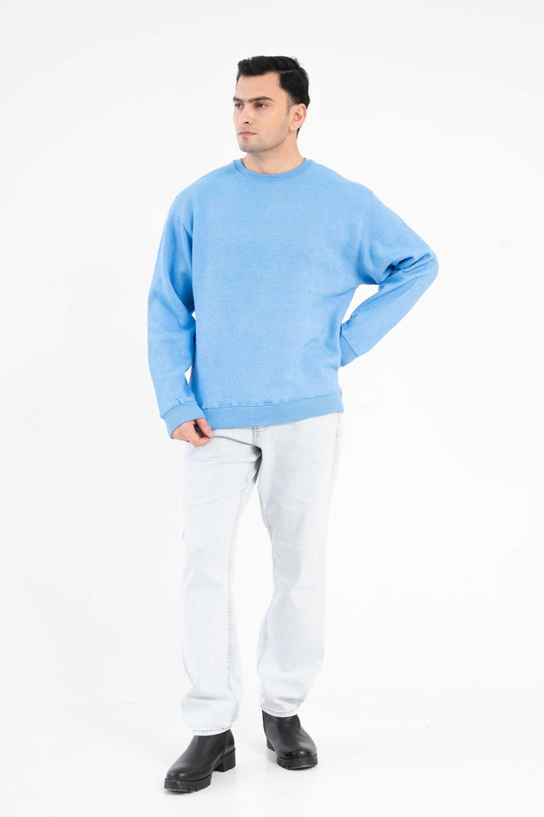 Elo P&C Men's Drop-Shoulder Fleece Sweat Shirt Grey