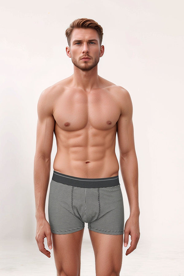 Elo Pack Of 3 CloudSoft Essentials Boxer Briefs By Polo Republica Black & White