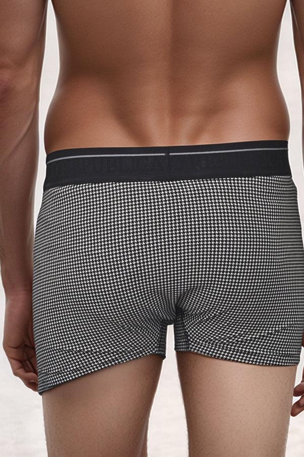 Elo Pack Of 3 CloudSoft Essentials Boxer Briefs By Polo Republica Black & White