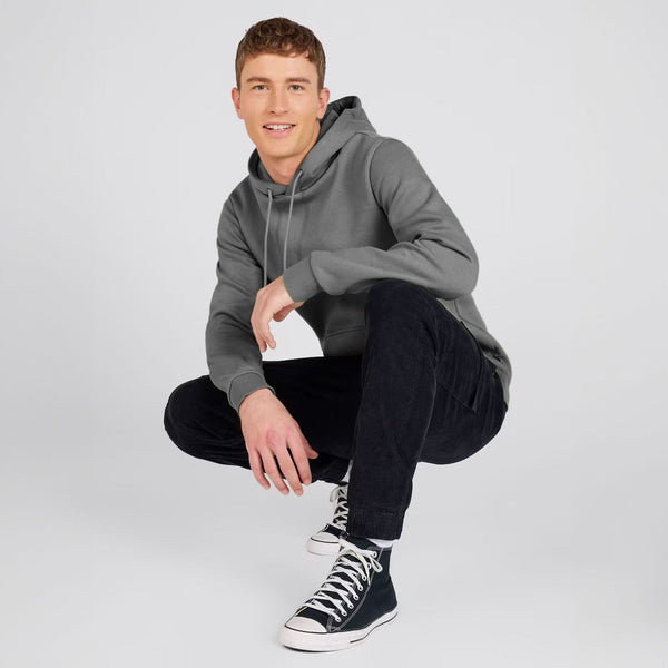 elo Payper Men's Aberdeen Fleece Pullover Hoodie Dark Graphite