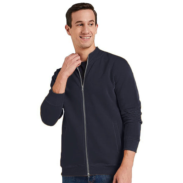 elo Payper Men's Full Zipper Raglan Sleeve Jacket Navy