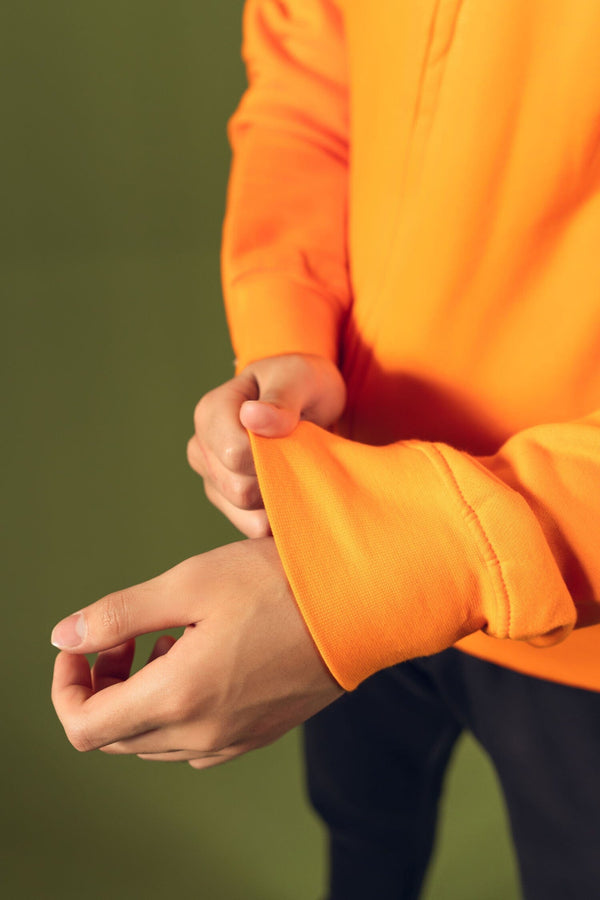 Elo Payper Men's Raglan Sleeve Fleece Jacket Yellow