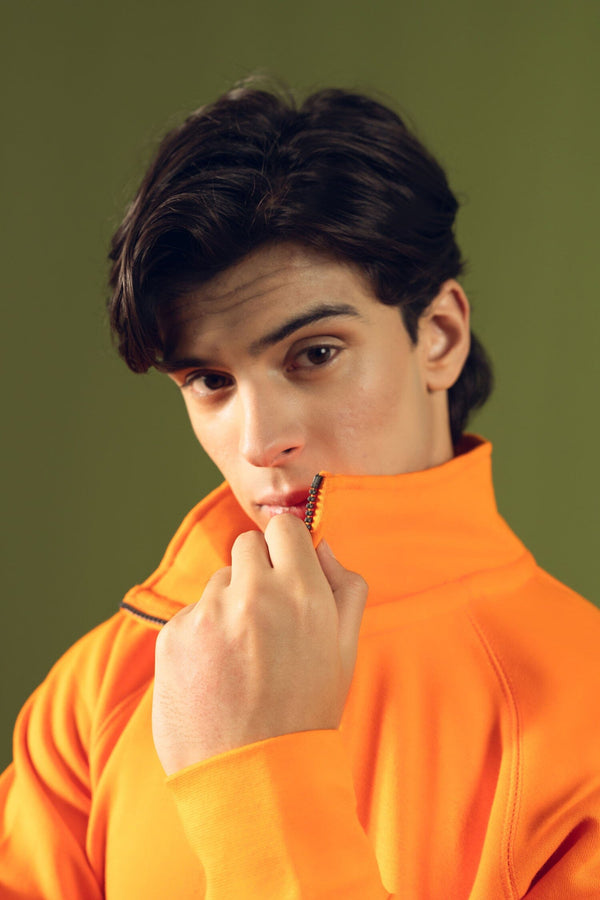 Elo Payper Men's Raglan Sleeve Fleece Jacket Yellow