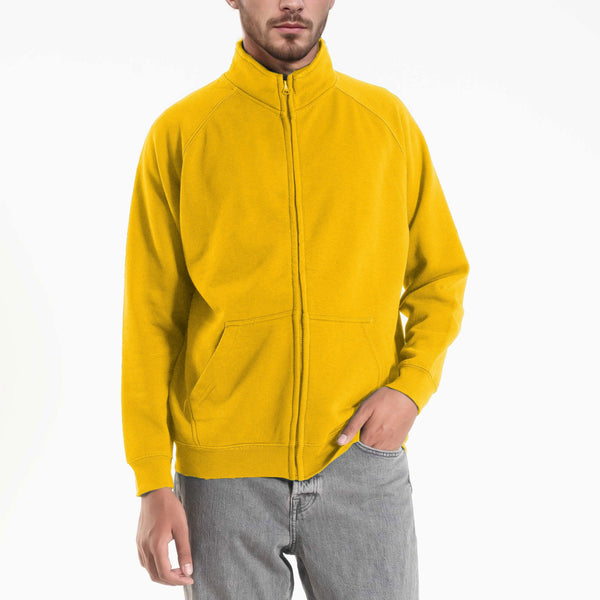 elo Payper Men's Raglan Sleeve Fleece Jacket Yellow