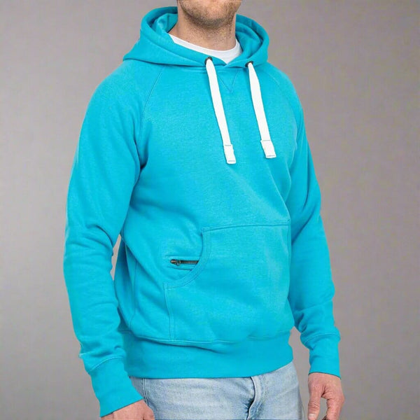 Elo Payper Men's Raglan Sleeve Pullover Hoodie Lime