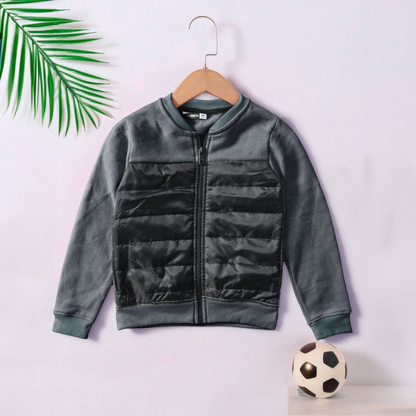 elo Pepco Boy's Contrast Design Bomber Jacket Navy & Black