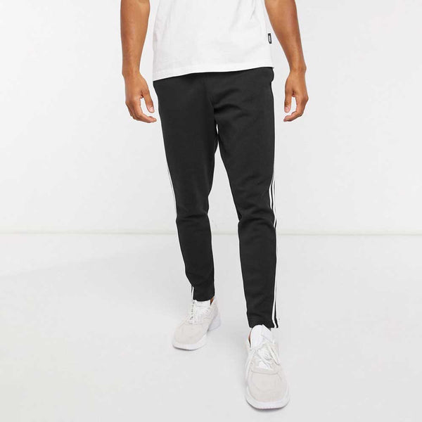 Elo Poler Chitose Men's Super Soft Striped Trousers Black Marl & White