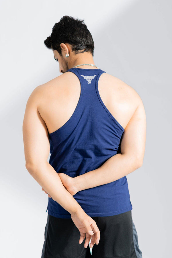 Elo Polo Athletica Men's Team Rock Activewear Tank Top Navy