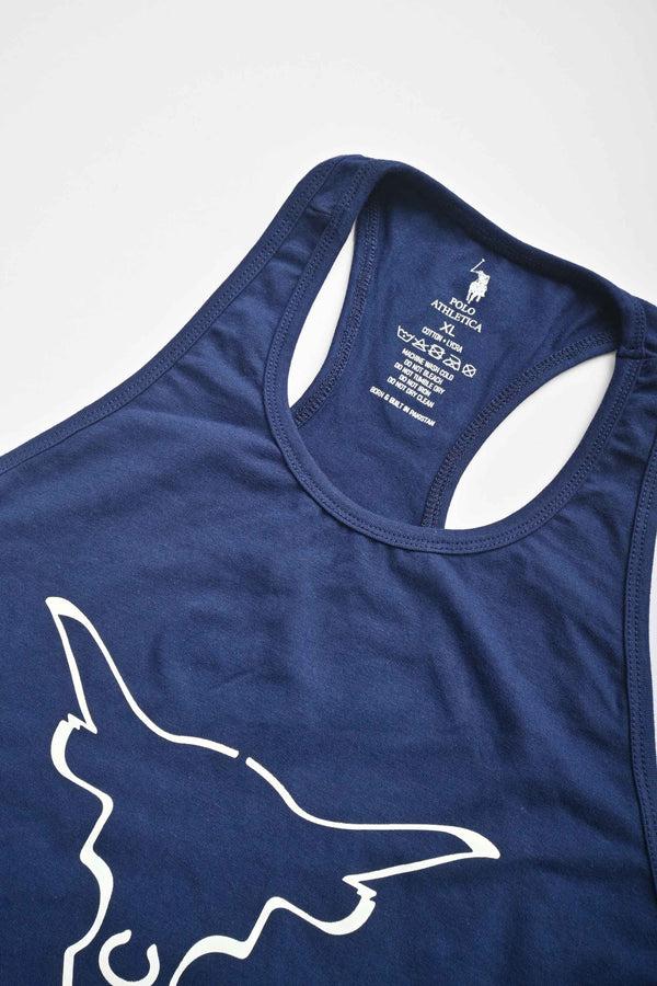 Elo Polo Athletica Men's Team Rock Activewear Tank Top Navy