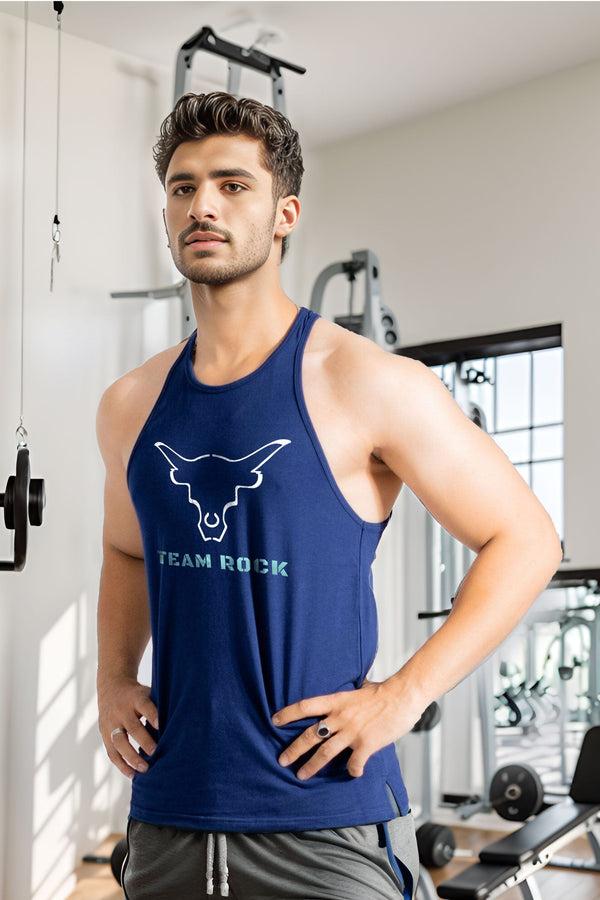elo Polo Athletica Men's Team Rock Activewear Tank Top Navy