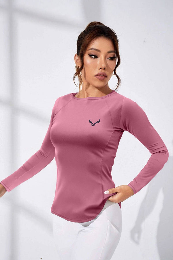 Elo Polo Athletica Women's Activewear Boat Neck Top Navy