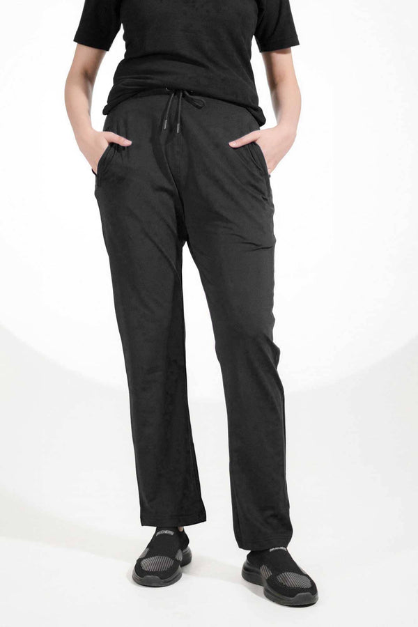 elo Polo Athletica Women's Activewear Fast Dry Stretch AirFlex Essentials Pants Black