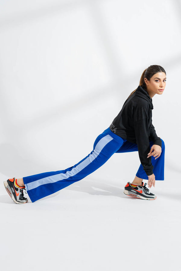 Elo Polo Athletica Women's Activewear Yoga Pants Blue & Sky