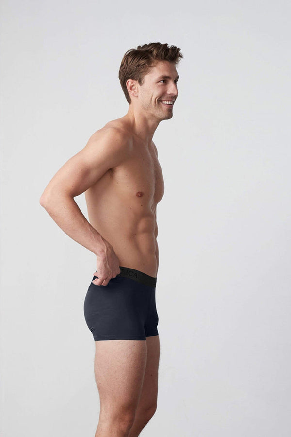 Elo Polo Republica AirFlex Men's Breathable & Supportive 18-Hour Performance Boxer Shorts Black