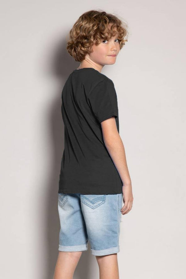 Elo Polo Republica Boy's Essentials Crew Neck Tee Shirt Red