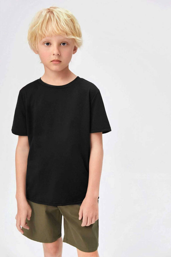 Elo Polo Republica Boy's Essentials Crew Neck Tee Shirt Red