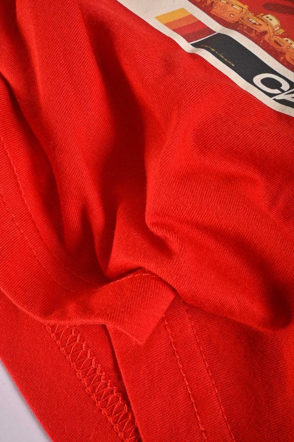 Elo Polo Republica Boy's Piston Cup Printed Tee Shirt Red