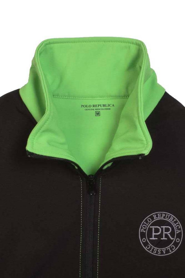 Elo Polo Republica Florence Women's Embroidered Soft Shell Body Warmer Parrot & Black
