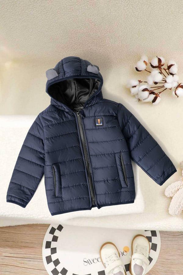 elo Polo Republica Kid's Rubber Badge Puffer Jacket Navy