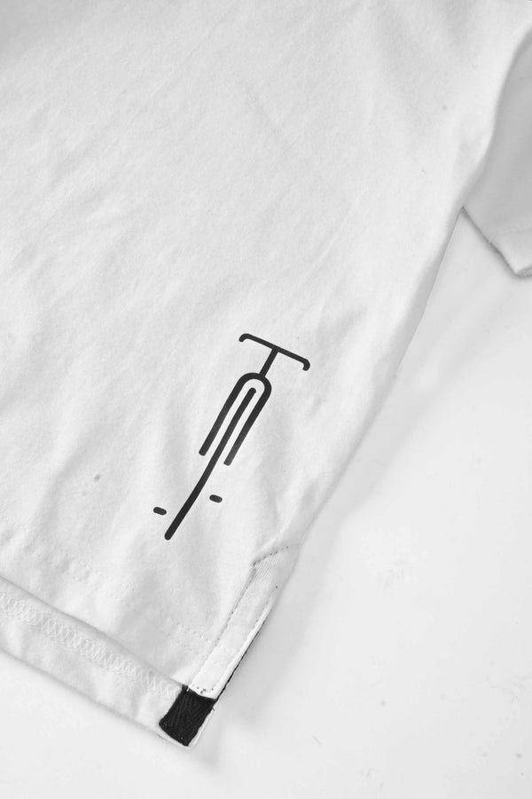 Elo Polo Republica Kid's Stripe On Sleeve Split Hem Tee Shirt Lime